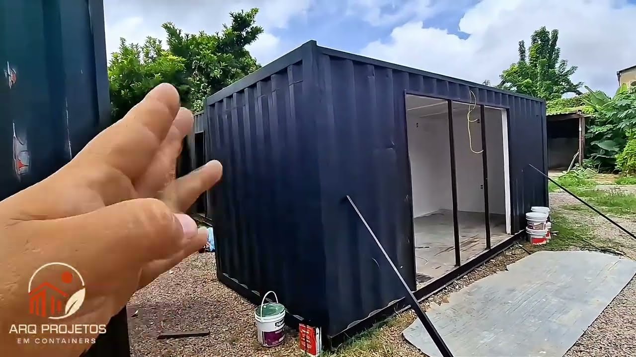 mini mercado em container - projetos em container