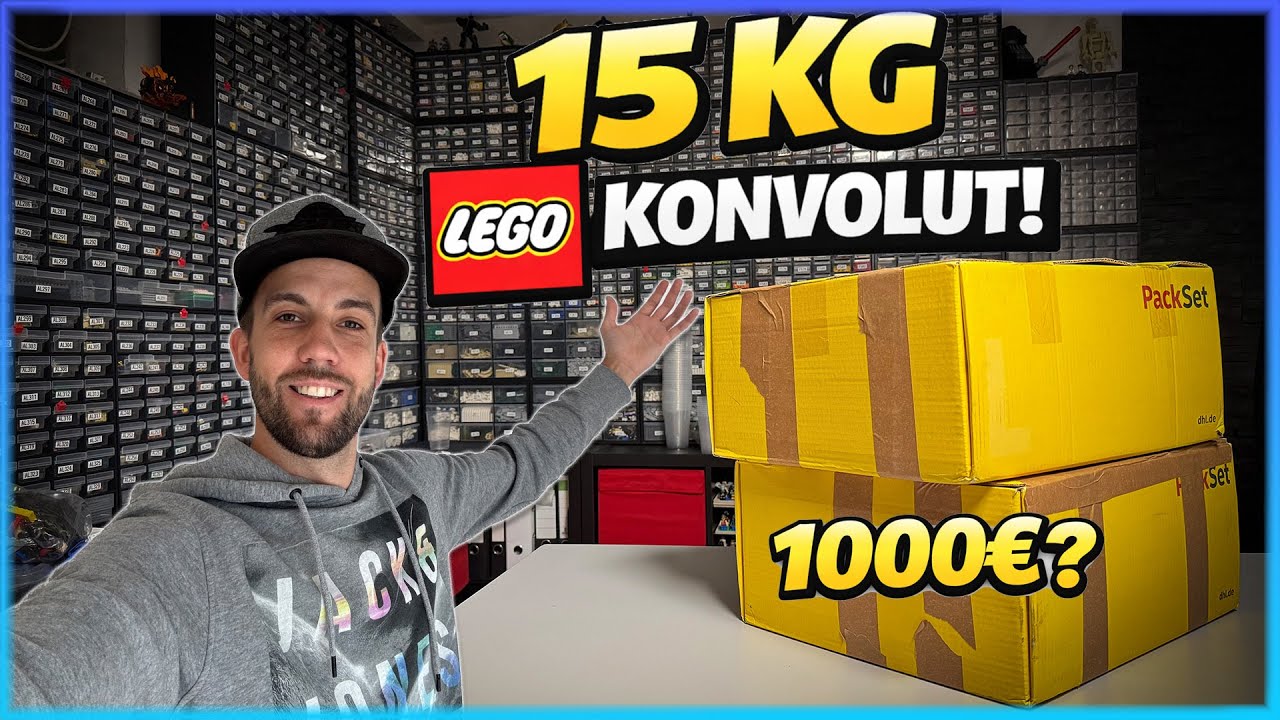 UNFASSBARE FUNDE im 15kg LEGO KONVOLUT 🤩🤩 | Lego® Treasure Hunt