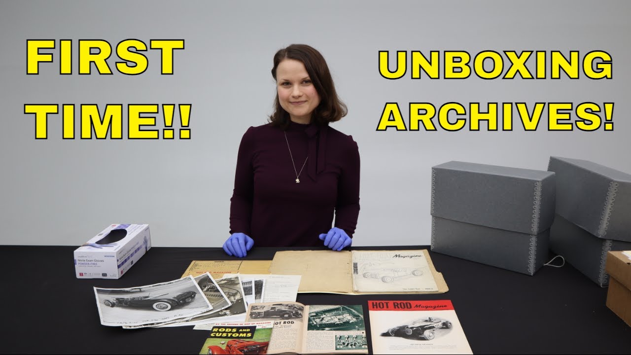 FIRST TIME EVER UNBOXING THE PETERSEN ARCHIVES