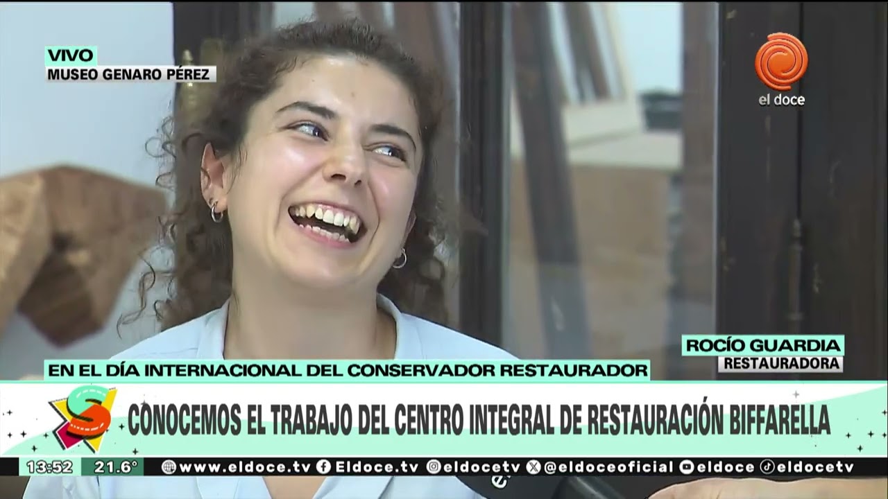 ¡Conocemos el trabajo del centro integral de restauración Bifarella en el Museo Genaro Perez!