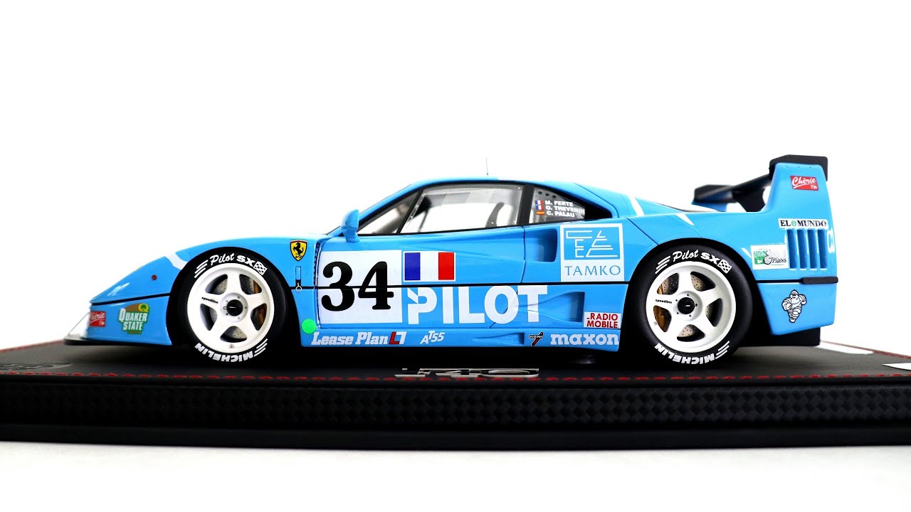 1995 FERRARI F40 LEMANS #34 by BBR Models | Legend Model Cars Boutique