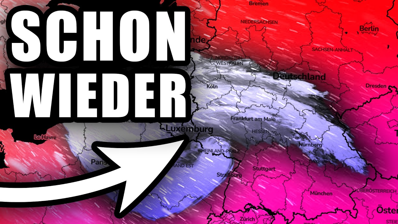 Die n&auml;chste SCHNEEFRONT kommt... mit einem gef&auml;hrlichen Twist! 🔴❄️