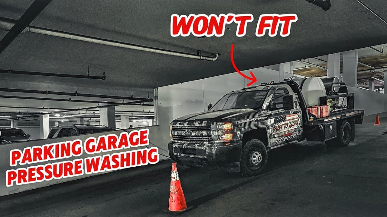 Commercial Pressure Washing | Parking Garage Cleaning