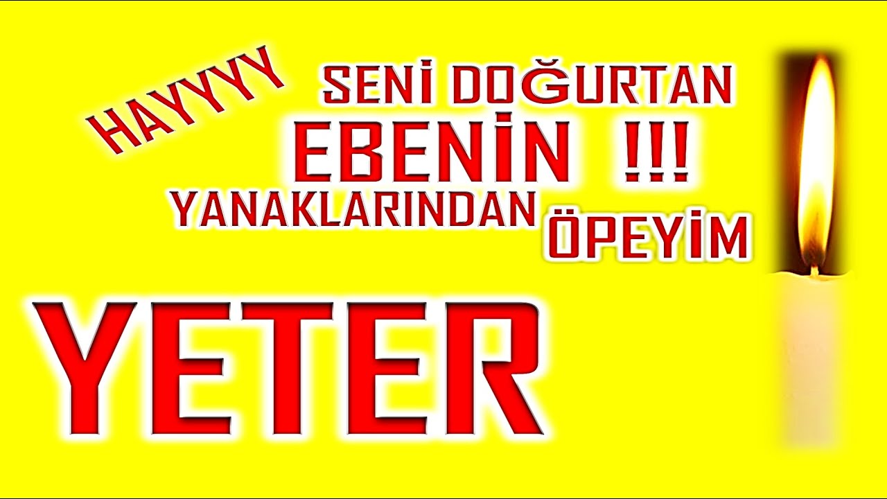 İyi ki Doğdun Yeter İsme &Ouml;zel Komik Doğum G&uuml;n&uuml; Şarkısı