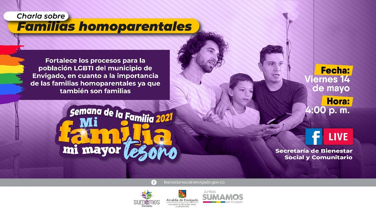 Charla sobre familias homoparentales