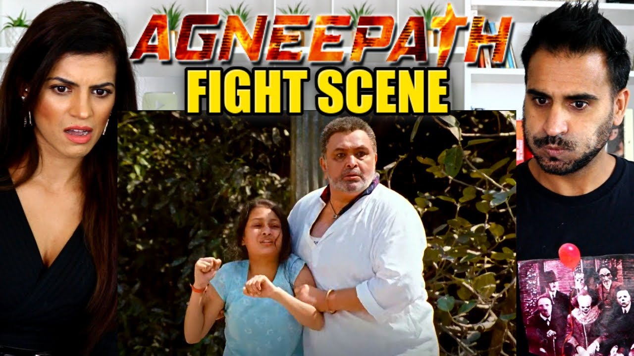 AGNEEPATH – ВИДЖАЙ СРАЖАЕТСЯ С РАУФОМ ЛАЛА – РЕАКЦИЯ!! | Ритик Рошан | Риши Капур | Сцена боя