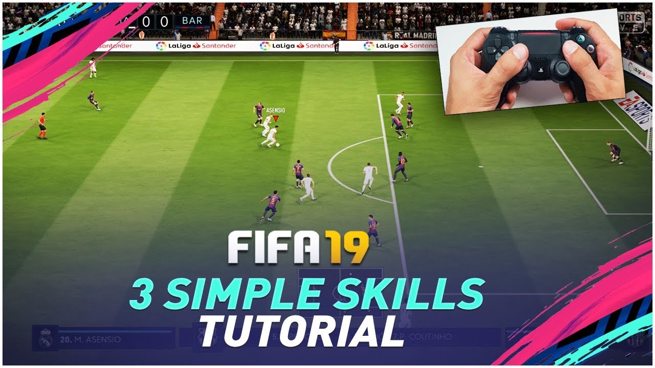 FIFA 19: 3 ПРОСТЫХ ФИНТА для улучшения игры &mdash; ГАЙД &mdash; Выходи на новый уровень с 3 ЛЕГКИМИ ТРЮКАМИ