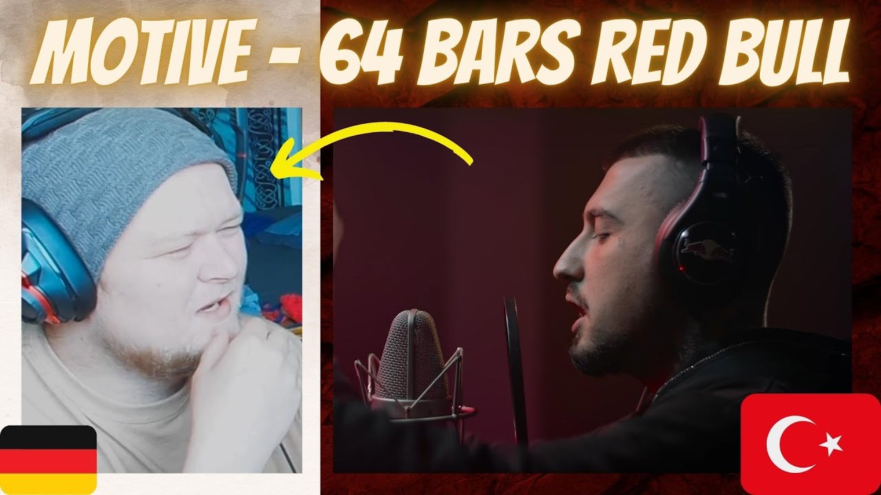 THAT WAS SPECIAL | 🇹🇷 Motive - Red Bull 64 Bars | GERMAN Rapper reacts