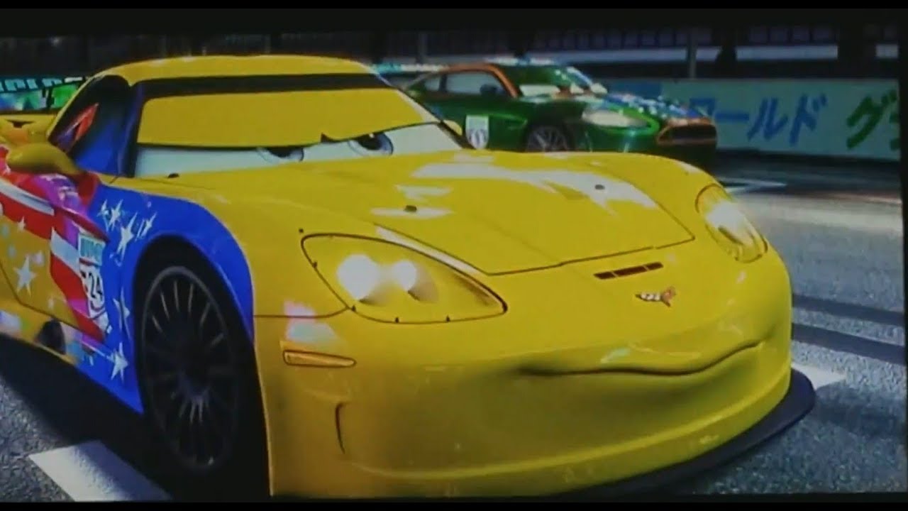 Disney Pixar Cars 2 EXTENDED Tokyo Race Deleted Scene!