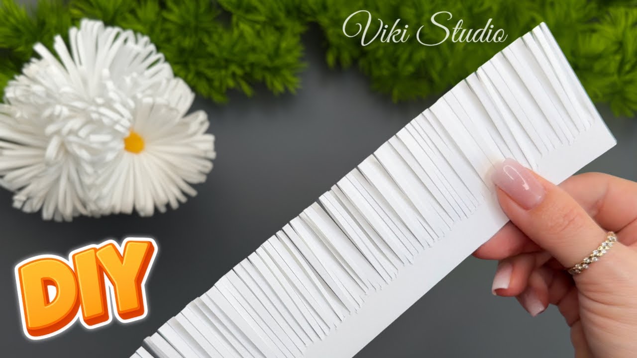 DIY Paper Daisies &ndash; Easy & Beautiful Flower Craft Tutorial