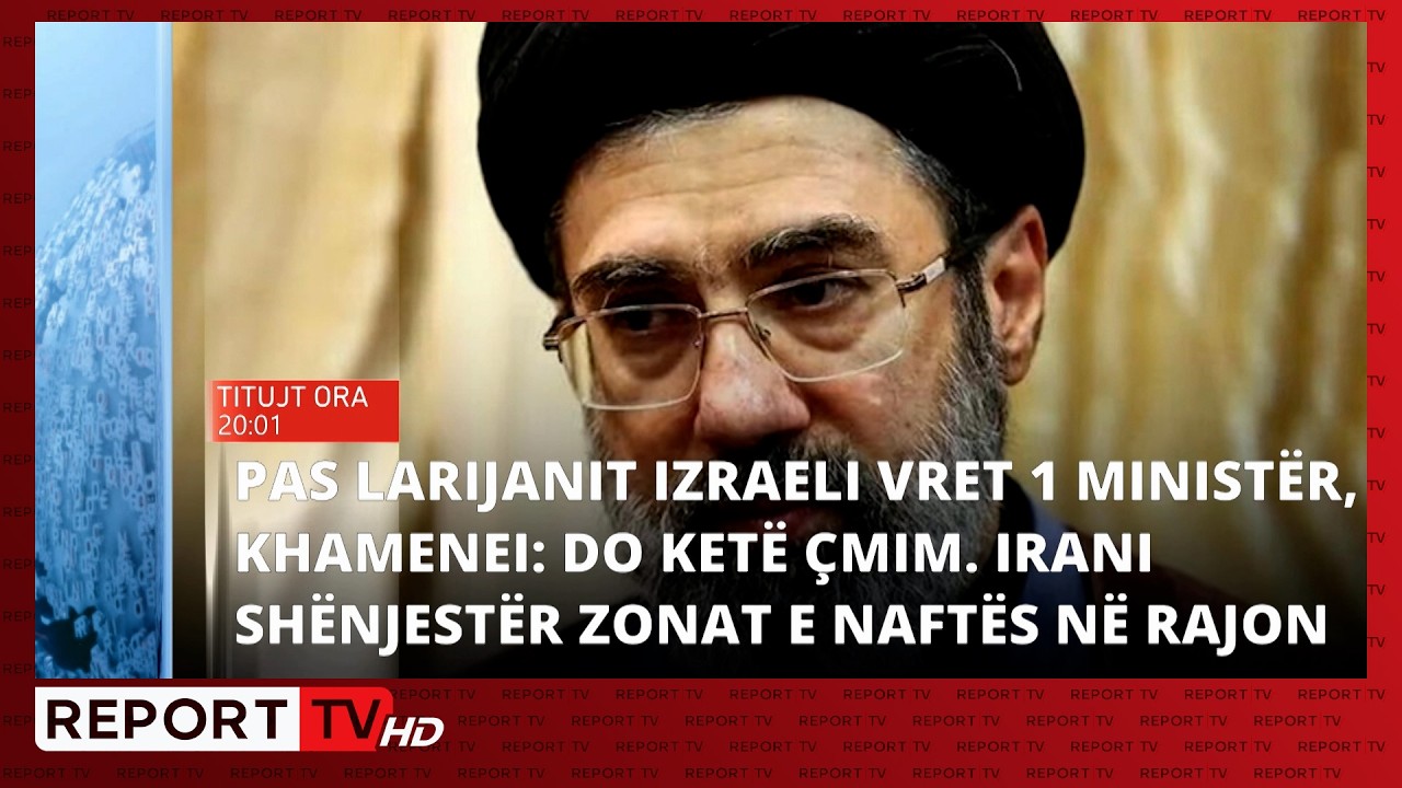 Report TV- Titujt kryesorë të lajmeve ora 20:00 (18.03.2026)