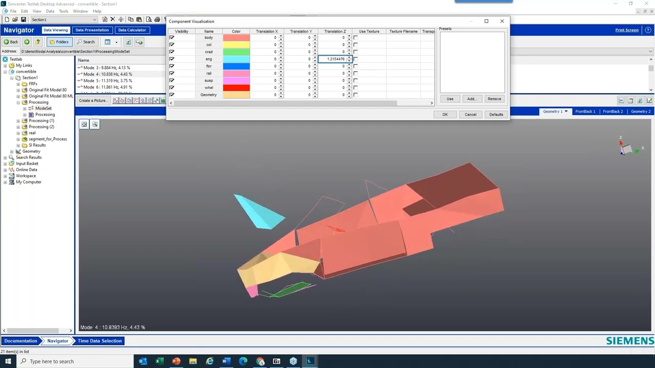 Simcenter Testlab Geometry