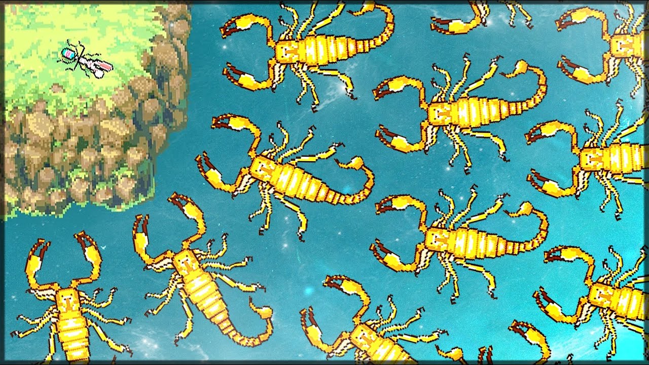 БАГ с ЗОЛОТЫМ СКОРПИОНОМ! СМЕШНЫЕ МОМЕНТЫ ЗОЛОТОГО СКОРПИОНА - Pocket Ants: Симулятор Колонии