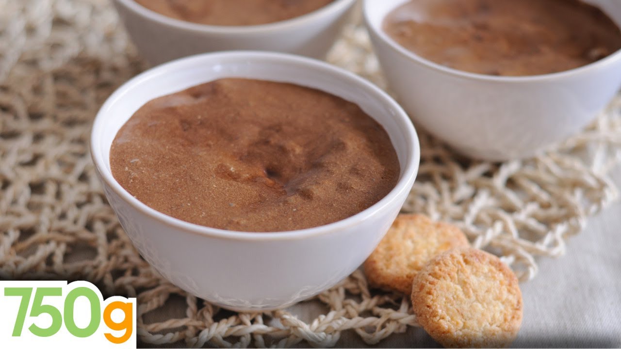 Recette facile et inratable de la mousse au chocolat - 750g