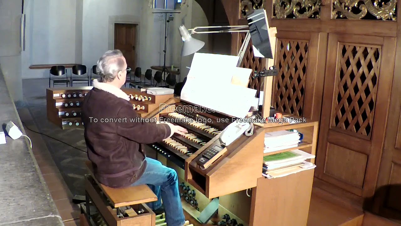 Bach, J S:  Präludium h moll BWV 544 (Fuge wird noch geschnitten)