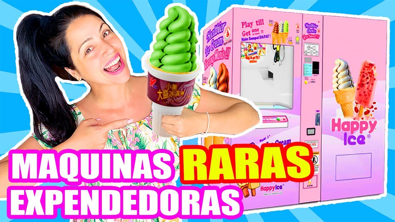 24 HORAS COMIENDO EN MAQUINAS EXPENDEDORAS RARAS en SINGAPORE - RETO - SandraCiresArt