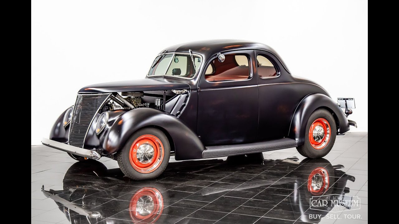 1937 Ford 5-Window Tudor 239ci Flathead V8 5 SPD Manual 3-Year Long Body-Off Build Completed In 2013