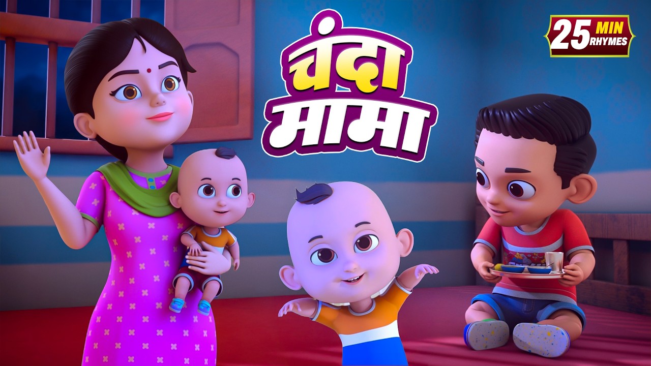 Chanda Mama Door Ke + More Rhymes | चंदा मामा l Hindi Rhymes And Kids Songs l Tim Tom TV Rhymes