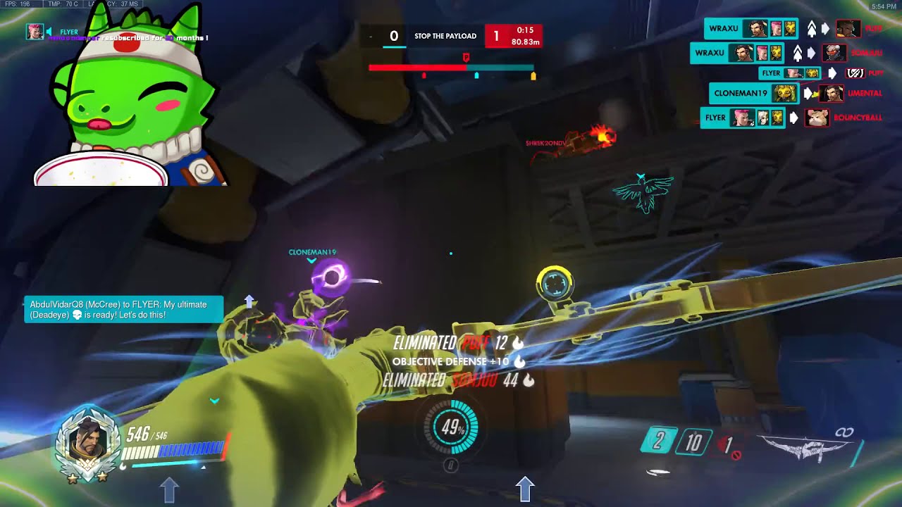 Overwatch Hanzo God Wraxu Is Back And Goes Insane