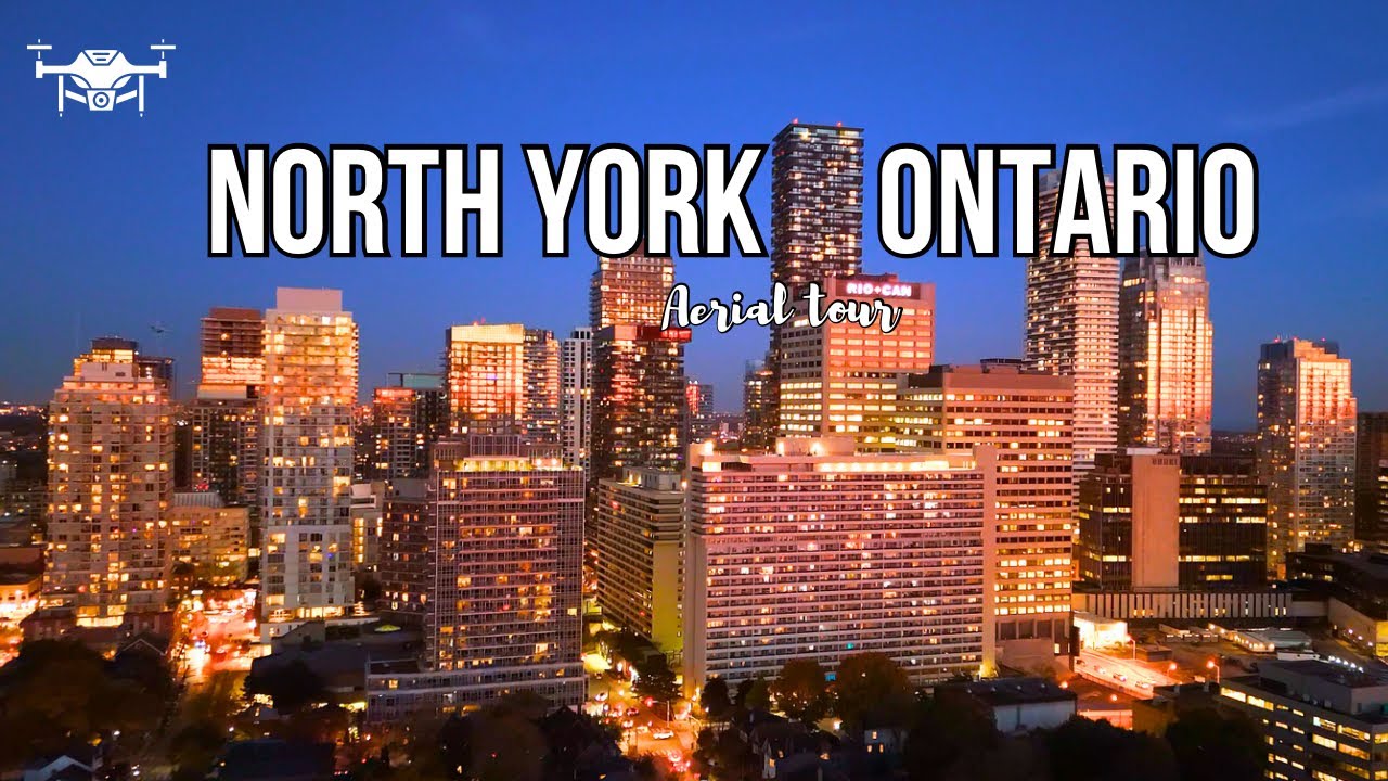 Toronto City Tour | 4K Ultra HD Drone Footage | Aerial View of Toronto & North York
