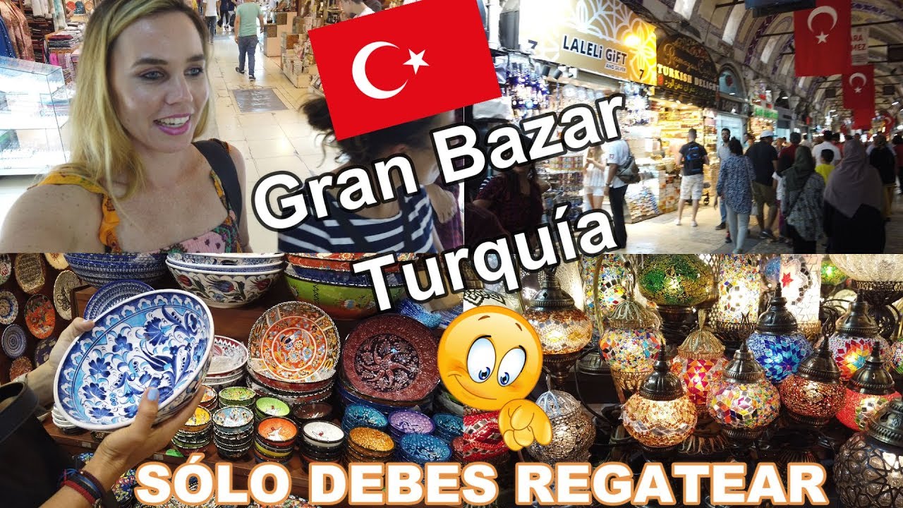 Mercado MÁS Grande, Antiguo y Turístico de ESTAMBUL / GRAN BAZAR / TURQUÍA