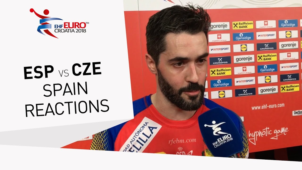 Raul Entrerrios comments on matching his brother Alberto | Men's EHF EURO 2018