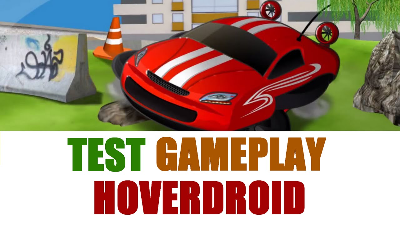 Hoverdroid, test et gameplay, un jeu d'hovercraft RC Android !