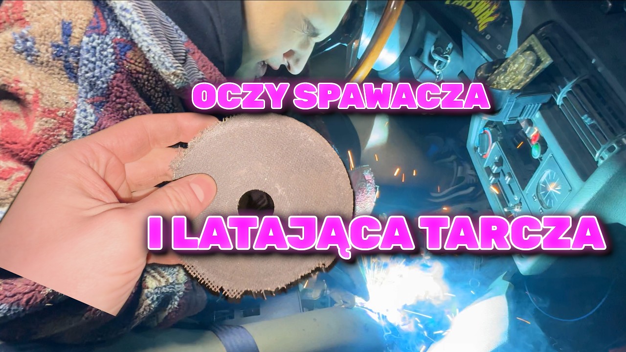 Latające tarcze i oczy spawacza 👀
