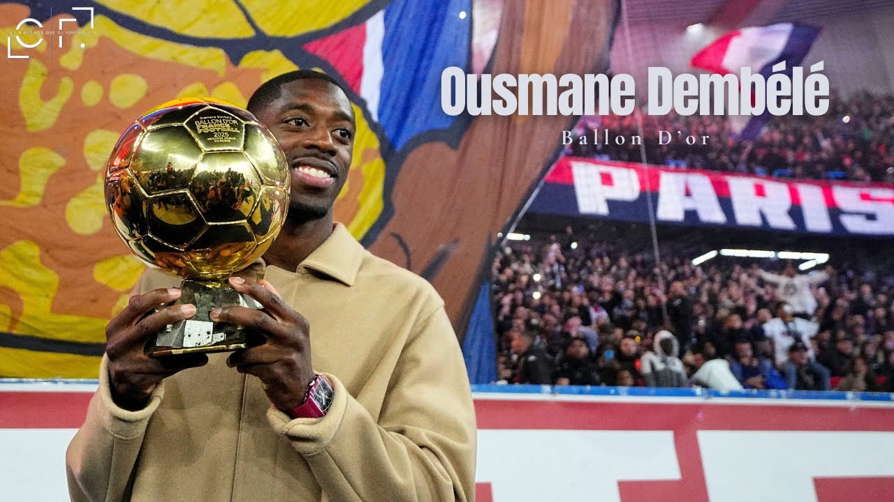 L'HISTOIRE d'Ousmane Dembélé jusqu'au BALLON D'OR !