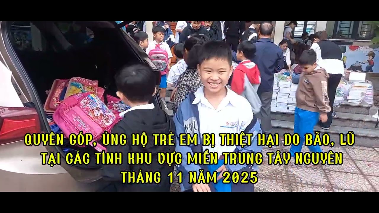 QUYÊN GÓP, ỦNG HỘ ĐỒNG BÀO VÙNG LŨ NĂM 2025