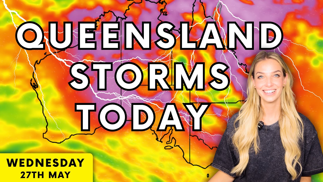 Sever weather warnings across multiple states as heavy rain and thunderstorms develop