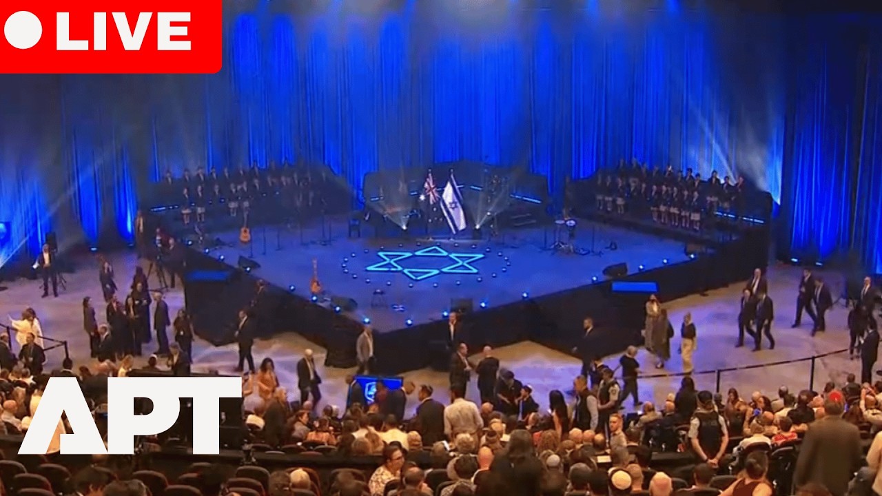 WATCH LIVE: Israeli President Herzog Addresses Sydney Jewish Community at Solidarity Event | APT