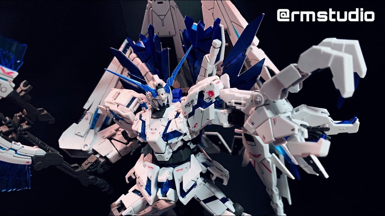 RG 1/144 UNICORN GUNDAM PERFECTIBILITY (THE GUNDAM BASE LIMITED) Speed build Review