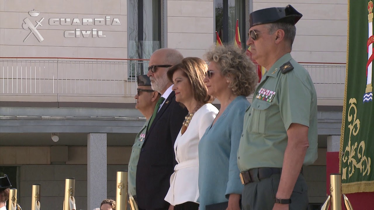 Acto de despedida de la Bandera de la LXV Promoción de Oficiales de la Guardia Civil en Aranjuez