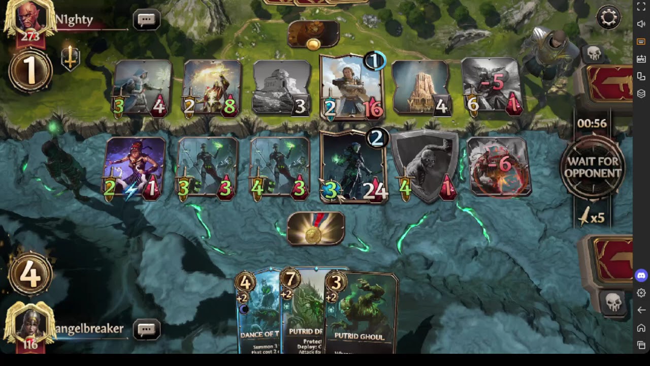 Opponent goes 19 Gold - loses anyway - Might and Magic Fates