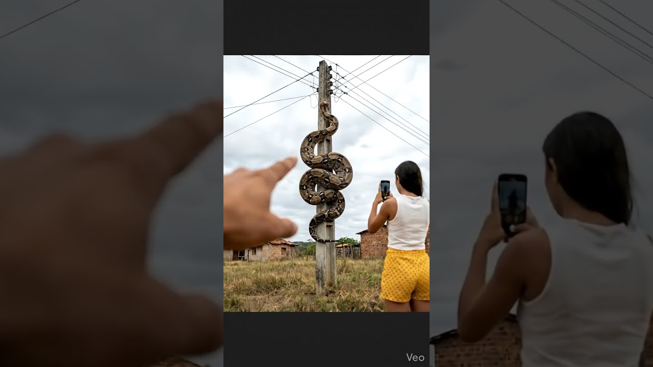 Achanak mulakat... (Unexpected encounter) 📸""Nature is beautiful but scary! ⚡"