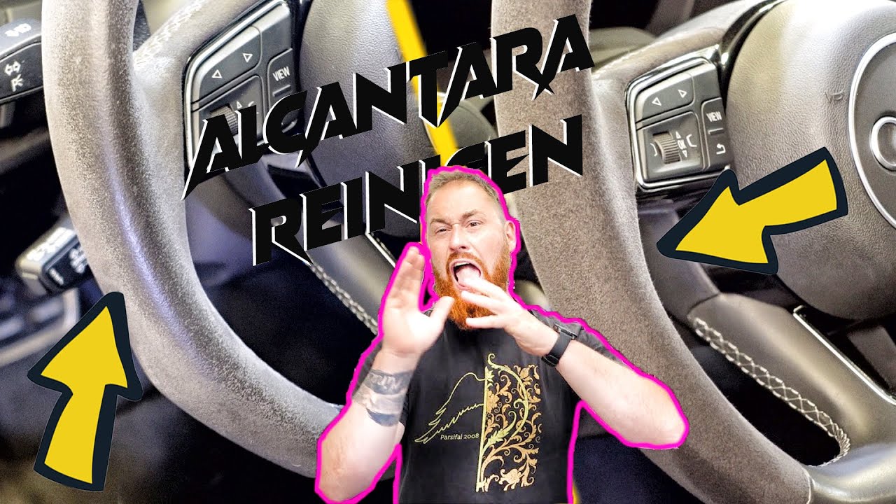 Alcantara RICHTIG REINIGEN und Pflegen! // Quick Tipps // Welche Reiniger benutze Ich am besten