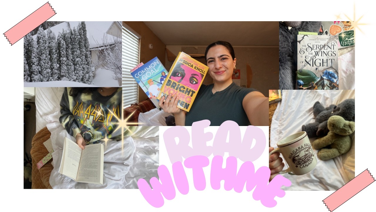 📚❄️RECORDING EVERY TIME I READ THIS WEEK!! (Snow Storms, Cozy Vibes, and Lots Of Reading)