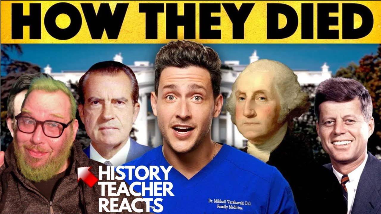 What Killed Every President? A History Teacher Reaction (Dr. Mike)