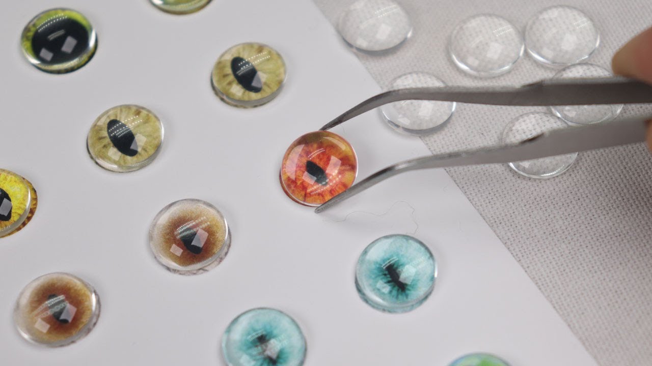 쉽고! 빠르게! 고퀄리티 고양이 눈 만들기 DIY♥ [ Hisofelt x StudioBunt ]