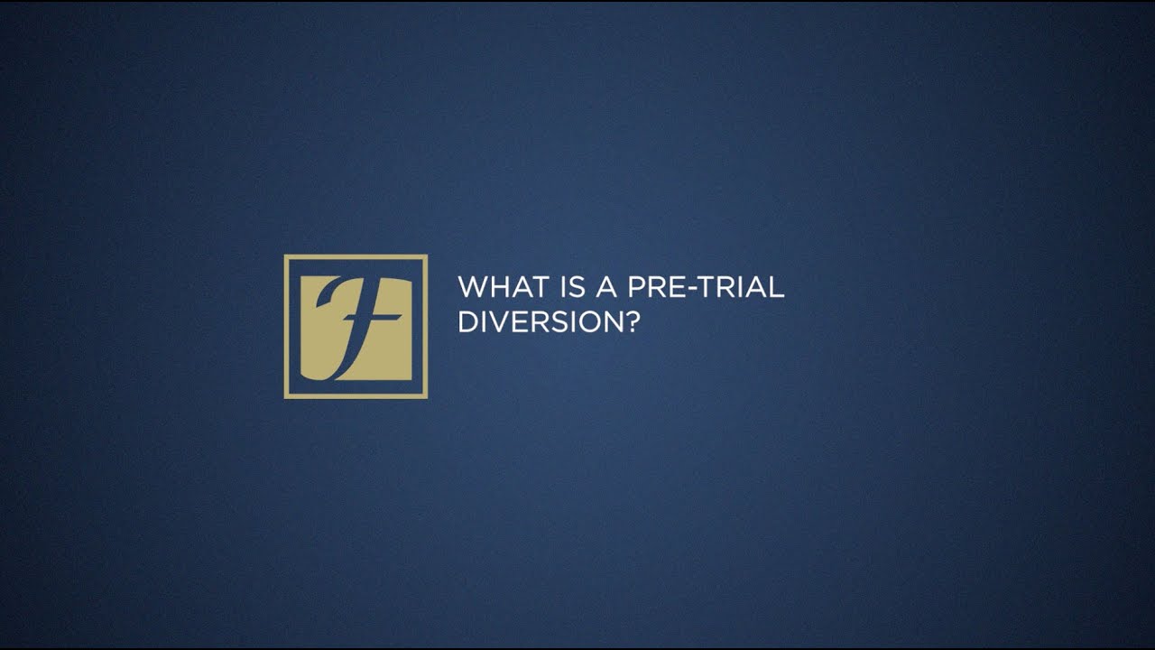 What is pre-trial diversion?