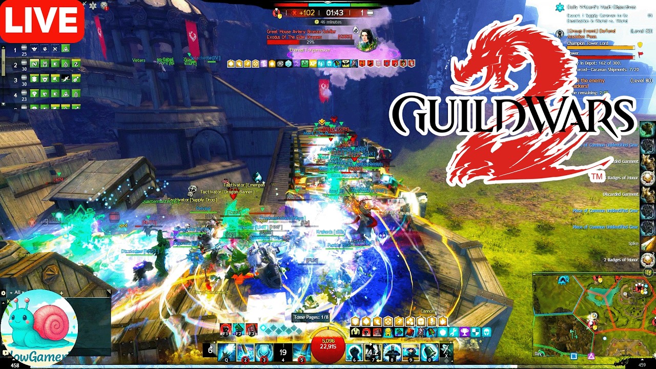 🔴LIVE Guild Wars 2 WvW ⚔️ Zerg Life ❎ Pug Life ✅| 9-3-26 #gw2 #wvw #live