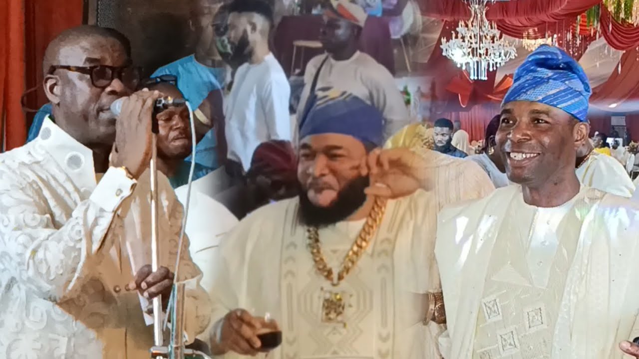See how K1 De Untimate Entertain Samlali, Sego and his fans at Kike & Osamuyi Wedding Celebrations 