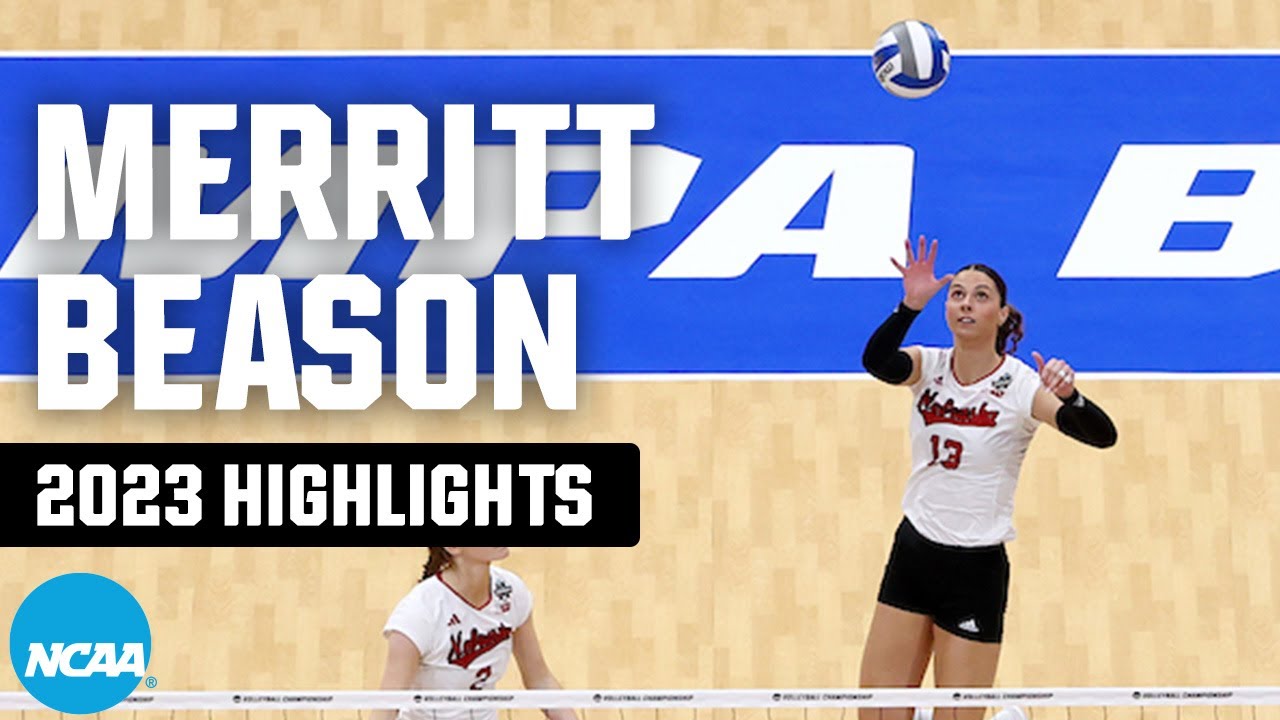 Merritt Beason 2023 NCAA volleyball tournament highlights