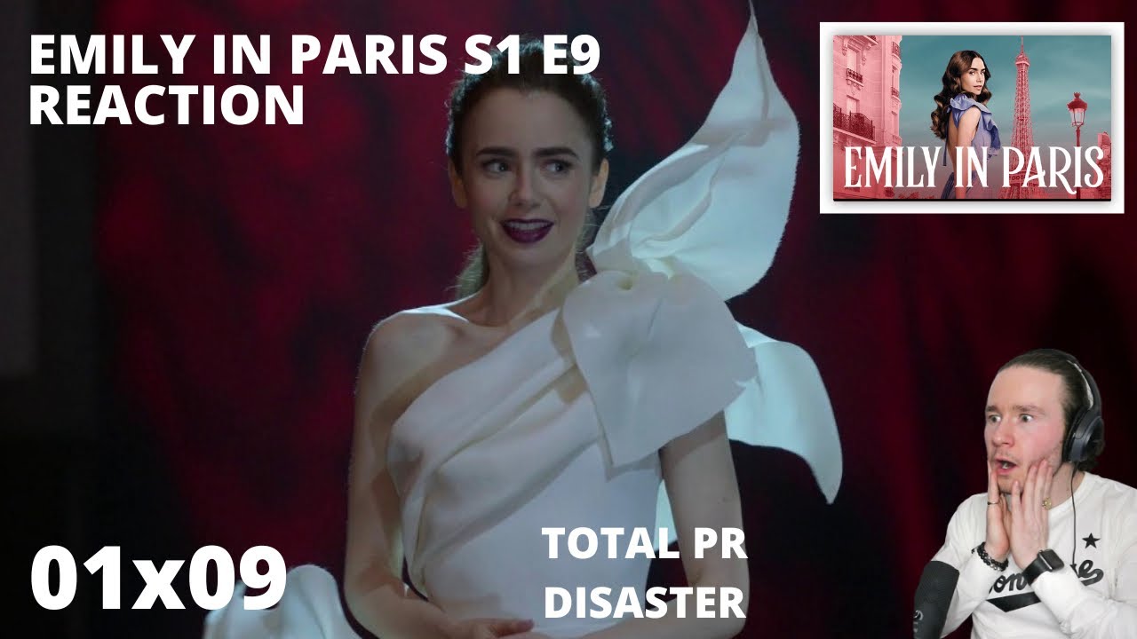 EMILY IN PARIS S1 E9 AN AMERICAN AUCTION IN PARIS REACTION 1x9 EMILY’S PR DISASTER