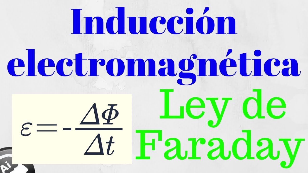 Ley de Faraday, inducción electromagnética