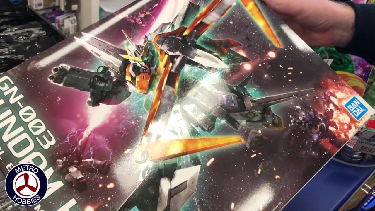 Big gundam restock: Bandai MG 1/100 Gundam Kyrios is here!