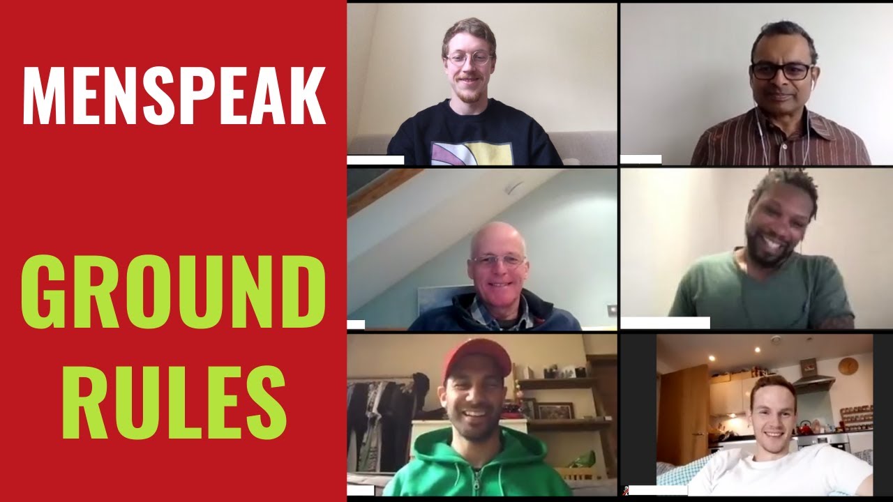 MenSpeak Ground Rules
