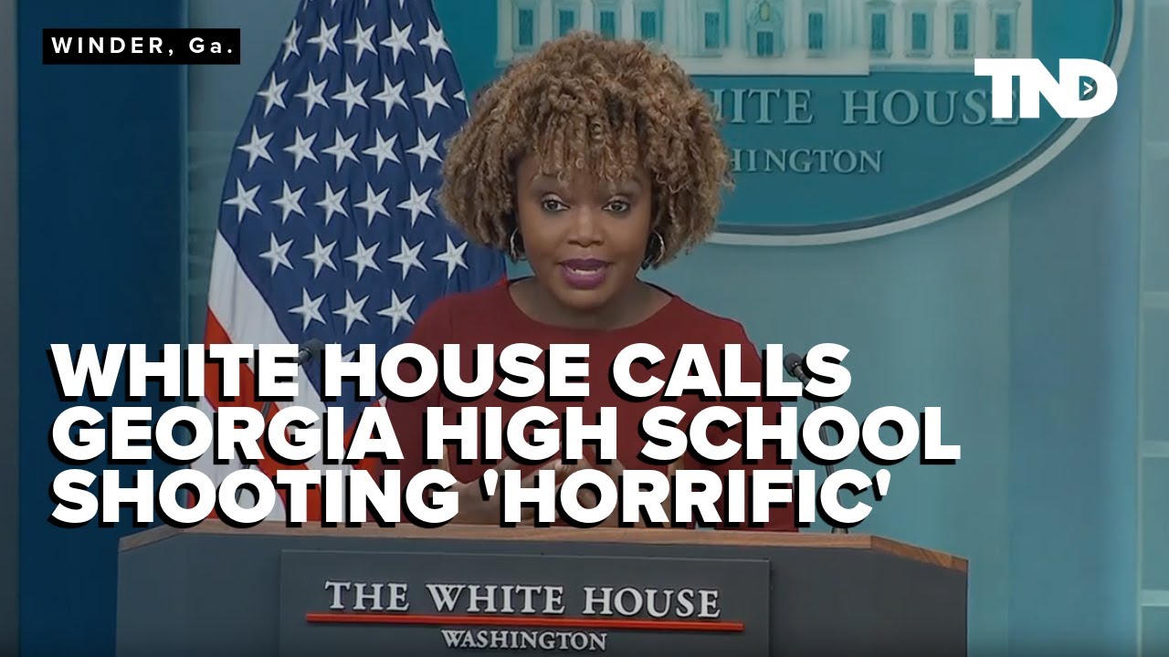 White House recognizes fatal Georgia high school shooting
