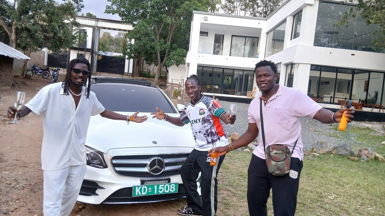 UNBELIEVABLE!!!  DAVY JNR NEW MERCEDES DENZ 